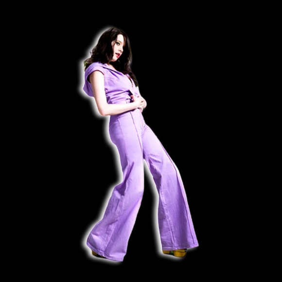 Vintage Judi Rosin Y2K Ultra Rare GBU Mega Bell Bottom Iconic Elephant Jeans - Picture 10 of 11